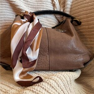 NWT! Large Italian Leather Slouchy Hobo Bag Made in Italy